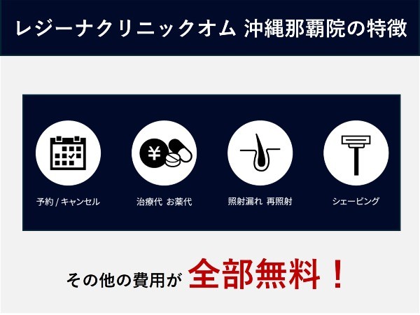 レジーナクリニックオム 沖縄那覇院こだわり5